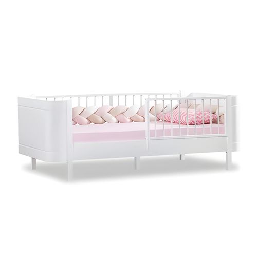 Stilvolle Kinderbett Weiß Bett Kinderzimmer Kinderzimmermöbel Holz neu
