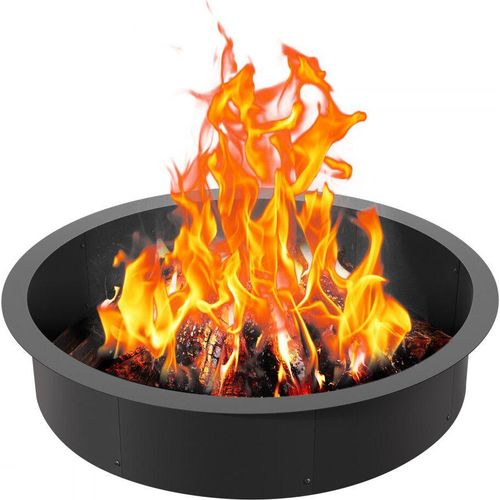 Feuerstellenring für Garten - Feuerstelle Feuerring ?101,6 cm - Stahl Feuerstelle - Runder Feuerring für Terrasse - Hochwertige Feuerstelle