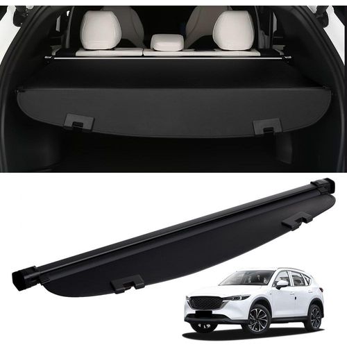 Mazda CX-5 Laderaumabdeckung 2017-2024 - Ausziehbar und flexibles Design - Einfacher Einbau - Robuste und langlebige Abdeckung