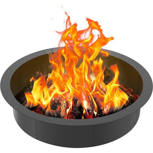 Feuerstelle Feuerring Feuerschale 1016mm - Garten Terrasse Feuerstelle aus Metall - Lagerfeuer-Experience für Außenbereiche