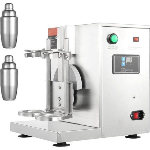 Proteinshake Elektrische Milchshake-Maschine 120W - Doppelbecher - Kommerzielle Mixer für Proteinshakes - Smoothie Maker - professionelle Küchengeräte