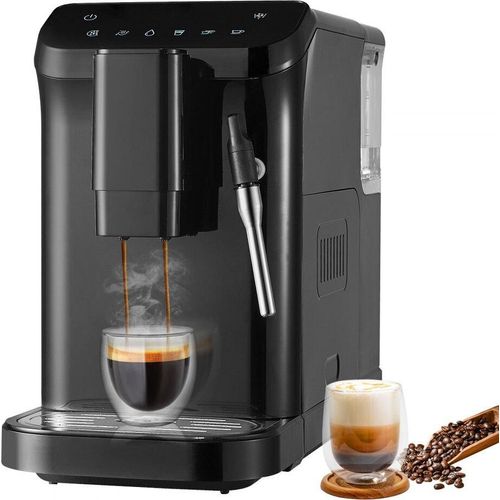 Automatische Espressomaschine - 20 Bar - Milchschaum-Dampfdüse - Latte Macchiato & Cappuccino - Kaffeegenuss für Zuhause