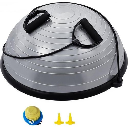 Gymnastikball - 584 mm Fitnessball - Sportball - Yogaball - Halbgrau - Balance Training