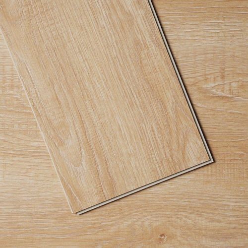 Vinyl-Bodenfliesen 1220 x 185 mm - 10 Stück - 5,5 mm dick - Klick-System - natürliche Holzfarbe - DIY-Bodenbelag für Küche, Esszimmer, Schlafzimmer und Badezimmer