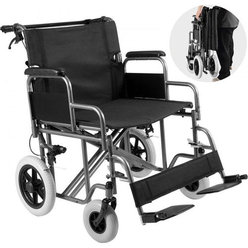Rollstuhl Transportrollstuhl klappbar - Reiserollstuhl 1045x770x918mm - bis 136kg belastbar - leichter Mobilitätshilfen für Reisen - faltbar und praktisch
