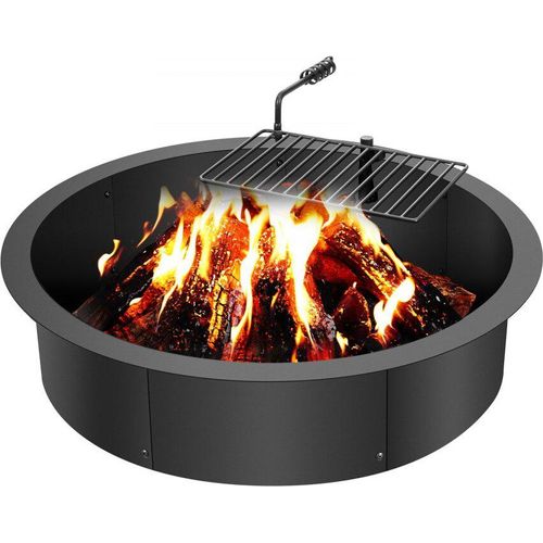 Feuerstelle Feuerring Feuerschale - Lagerfeuer Metall Ø889mm - Garten Terrasse - Outdoor Feuerstellen