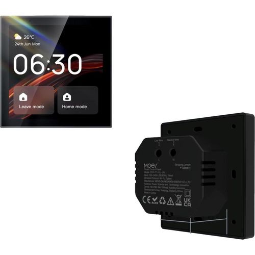 Touchpanel für Smart Home Steuerung mit integriertem ZigBee-Gateway - WLAN