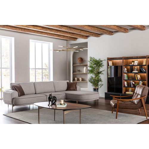 Stoffsofa Ecksofa L Form Sofa Stoff Sofas Grau Modern Wohnzimmer Möbel