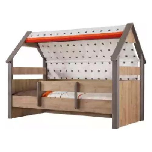 Kinderbett Bett Bettrahmen Kinderzimmer Holz Braun Betten Kindermöbel