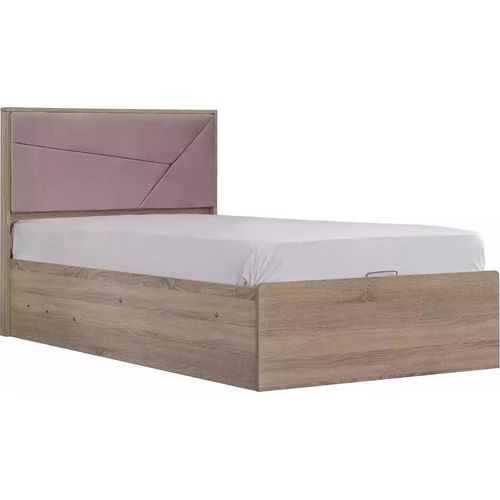 Kinderbett Bett Bettrahmen Holz Rosa Kinderzimmer Bettkasten Modern