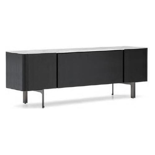 Sideboard Stil Modern schwarz Luxus Design Esszimmer Kommoden Tische