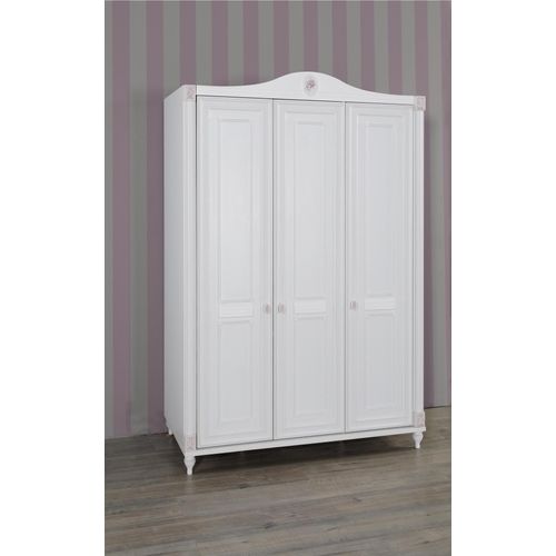 Babybett Kinderbett Kleiderschrank Kommode Kinderzimmer Möbel Holz 3tlg Set Neu