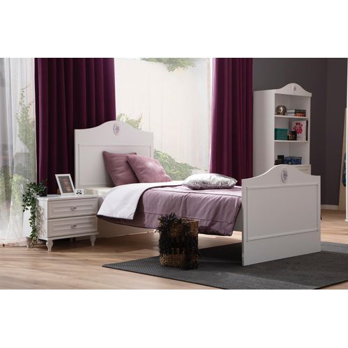 Jugendbett Kinderbett Kids Design Modern Weiß Bett Kinderzimmer Neu