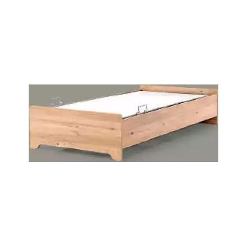 Designerbetten Babybett braun modernes Jugendbett Holzmöbel 100x200cm neu