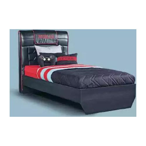 Designer Betten Kinderbett Jugendbett Holzmöbel mit weicher Polsterung 120x200cm