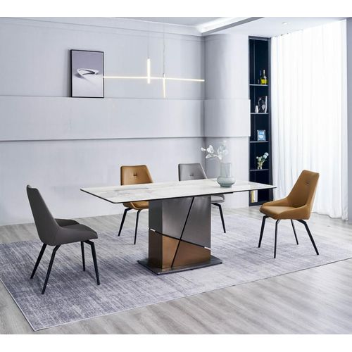 Tisch Esstisch Rechteckige Esstische Esszimmer Möbel Luxus Holztisch
