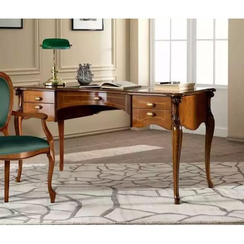 Schreibtisch Design Klassisch Luxus Büroeinrichtung Holzschreibtische