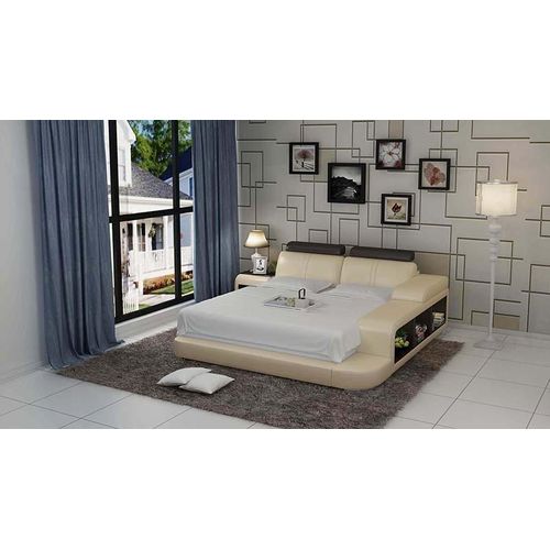 Wasserbett Hotel Doppelbett Betten Mit USB Komplett Lederbett Polsterbett Wasser