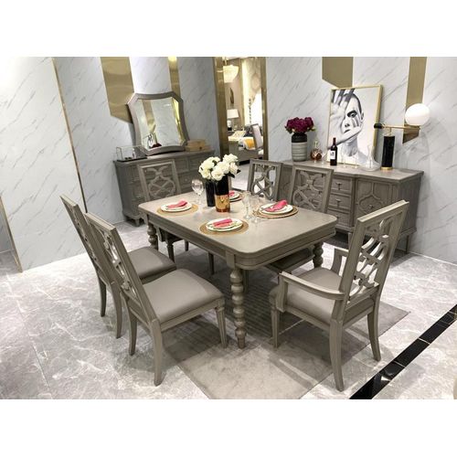 Garnitur Holz Möbel Sets Essgruppe Esszimmer Garnitur 6x Stuhl Set Stühle Neu