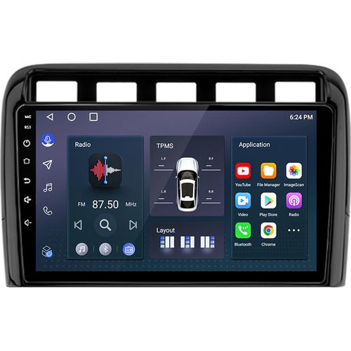 Autoradio 32GB für Porsche Cayenne ab 2002 2Din Android Radio Carplay Navi WIFI DSP GPS DAB Bluetooth