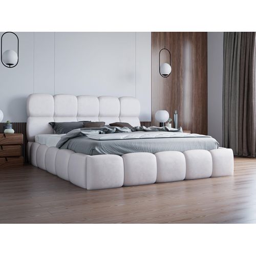 Polsterbett mit Bettzeugcontainer NICOLE 180x200 KAMA MOEBEL PERSONALIZATION Anthologie Stoff