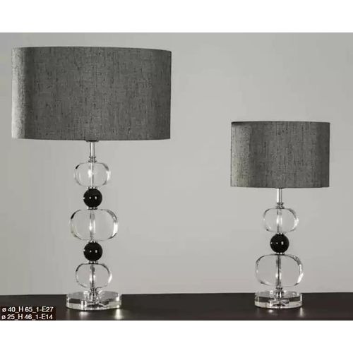 Stilvolle Tischlampe Graue Lampe Moderne Beleuchtung Tischlampe neu