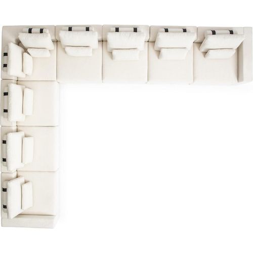 Textil Sofas L-Form Luxus Möbel Wohnzimmer Ecksofa Stil Moderne Möbel