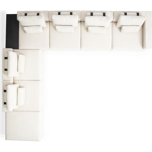 Loungemöbel-Set Wohnzimmer Beige Polstersofa Couchgarnitur Möbel Neu