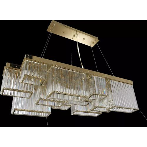 Esstisch Tisch Kronleuchter Kronleuchter Stil Luster Wohnzimmer Luxus gold