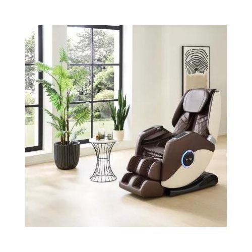 Massagesessel EASYRELAXX PLUS in beige braun