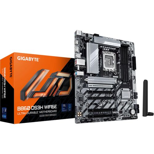 GIGABYTE B860 DS3H WIFI6E ATX Mainboard Sockel 1851 DP/HDMI