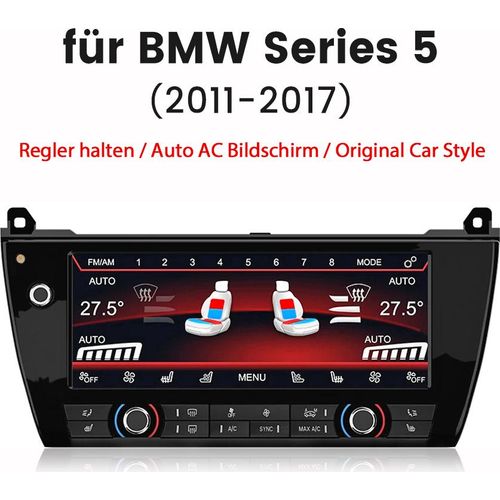 Touchscreen Auto Klimaanlage Heizung Klima Bedienfeld Für BMW 5 Serie 2011-2017