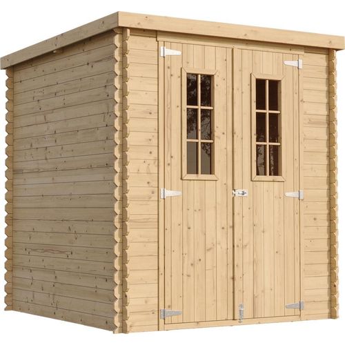 Gartenhaus Holz - B204xL204xH202 cm/ 3.53 m2 - TIMBELA M309C