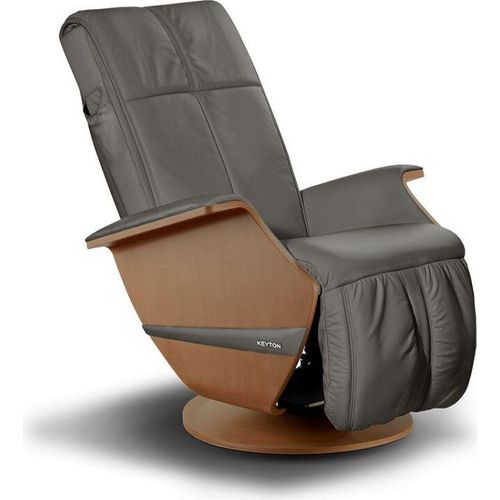 Massagesessel Keyton Vintage H10 Farbe: Ceneri | Holz: Walnuss