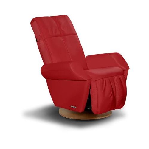 Massagesessel Keyton Royal H10 Farbe: Rosso | Holz: Walnuss