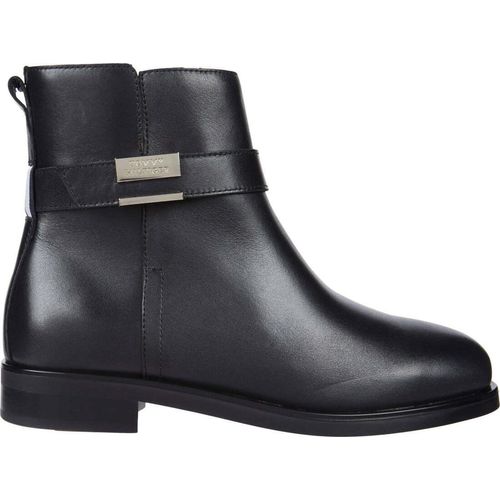 Tommy Hilfiger Damen Stiefeletten FW0FW07956 BDS Farbe: Schwarz Größe: 36