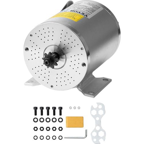 VEVOR 3000 W elektrischer bürstenloser Gleichstrommotor, Elektromotor, 72 V, 4900 U/min, Go-Kart-Elektromotor, elektrischer Dirtbike-Motor für E-Bike, Motorrad, Roller, Heimwerker