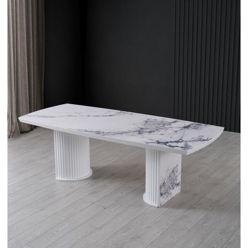 Tisch Luxus Esszimmertisch Esszimmer Holz Marmor Ess Möbel Neu Modern