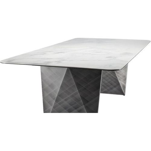 Tisch Esszimmer Esstisch Modern Glas Wohnzimmertisch Design Metall