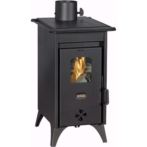 Kaminofen Ofen Herd Kraftstoff Prity Mini D BImSchV2 6,3 kw EEK-A ECO PLANET