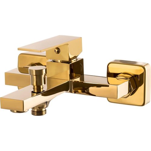 Quadratische Badewannenarmatur Gold Ister Tap