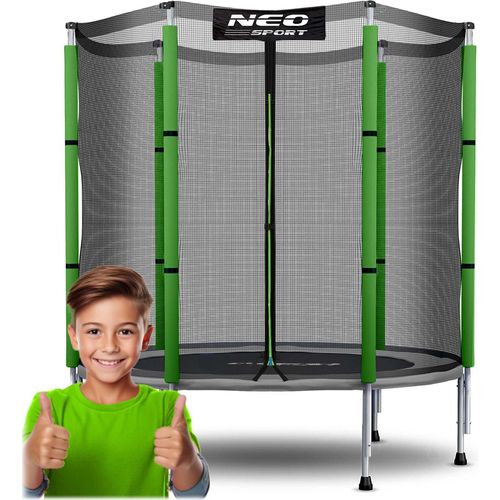 Gartentrampolin für Kinder 140 cm 4,5 ft Neo-Sport