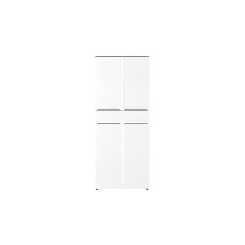 Kombischrank Porto, 1 Schublade, 4 Türen und 3 Einlegeböden, 4 OH, B 810 x T 400 x H 1970 mm, weiß