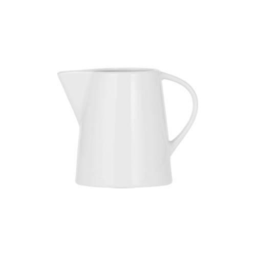 Milchkännchen Caterado ISTA, rund, Volumen 200 ml, spülmaschinenfest Ø 59 x H 90 mm, Porzellan, weiß