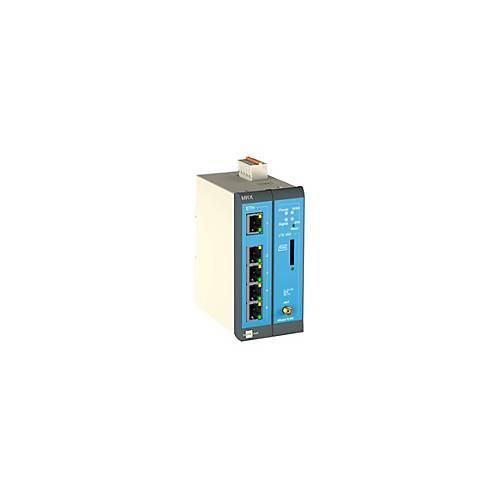 INSYS icom MRX MRX2 LTE - Router - WWAN 5-Port-Switch - 4G, 2G - an DIN-Schiene montierbar