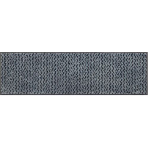 Fußmatte Gr. 1, grau (grau, schwarz), B:35cm H:7mm L:75cm, Polyamid, Polyamid, Teppiche