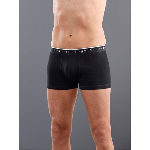 Panty BUGATTI, Herren, Gr. 6, schwarz, 100% Baumwolle, Unterhosen