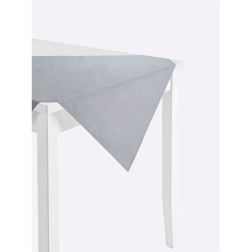 Tischdecke Gr. 9, grau (hellgrau), B:40cm L:40cm, Tischdecken