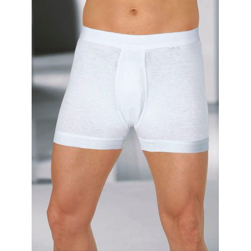 Schlüpfer COMAZO, Herren, Gr. 10, Feinripp, weiß, 100% Baumwolle, Unterhosen
