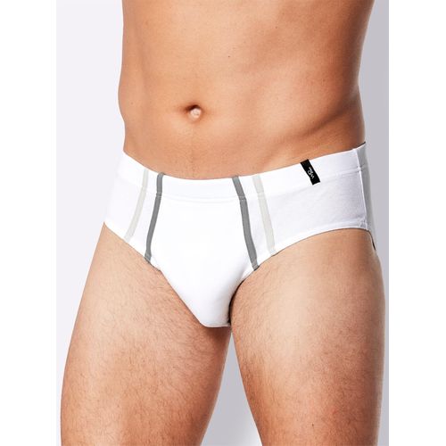 Slip WÄSCHEPUR, Herren, Gr. 7, weiß, 100% Baumwolle, Unterhosen